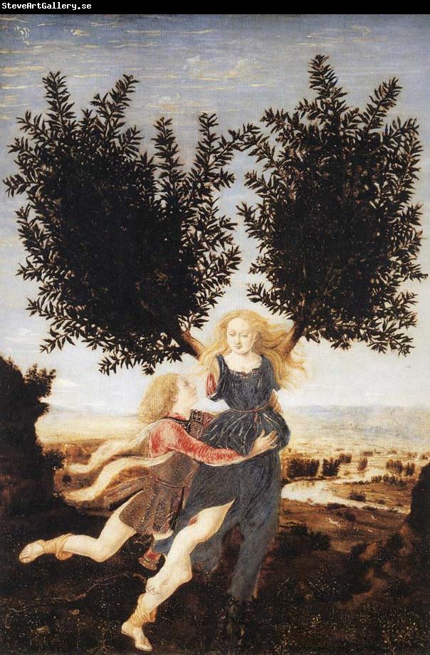 Antonio Pollaiuolo Apollo and Daphne